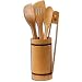 Joyce Chen Burnished Bamboo 5-Piece Utensil Set