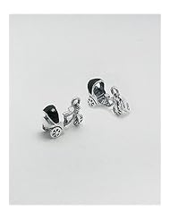Colored Enamel Charm In 92.5 Sterling Silver