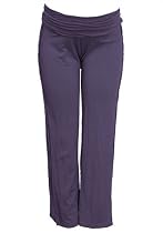 Lauren Kiyomi French Terry Maternity Lounge Pants, L, Avalon