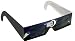 Eclipse Glasses Pack of 5 Safe Solar Shades w Black Frames CE Certified