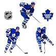 NHL Toronto Maple Leafs - Hockey Wall Stickers/Decals - Boys Sports Decor