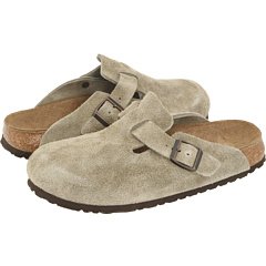 Birkenstock Boston High Arch Taupe Suede 39 R EU (6-6.5 US Men / 8-8.5 US Women)