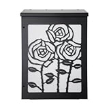 Blink Wall - Mailbox - Vertical, Rose- Black & White 102350-BK
