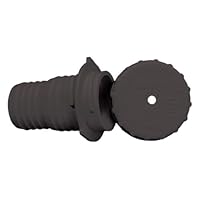 JR Products 222/224BK-A Black Cap/Strap/Spout