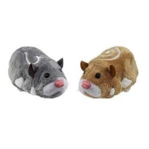 Zhu Zhu Pets Hamsters Set of 2 - Mr. Squiggles and Num Nums by 