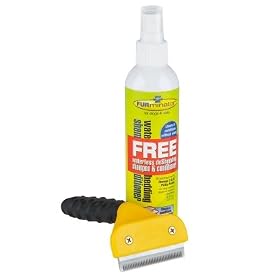 FURminator DeShedding Kit FURminator Deshedding Kit, Medium Tool & 8oz. deShedding Shampoo & Conditioner