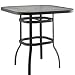 Bar Height Tables - Square - Wrought Iron Patio Furniture