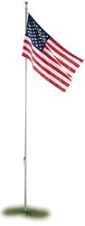 20' Aluminum Flag Pole Kit