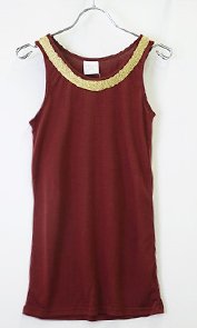 [アンドイット] and it_ チェーンブレードタンクトップ