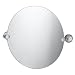 Gatco 5768 Franciscan Round Wall Mirror, Chrome
