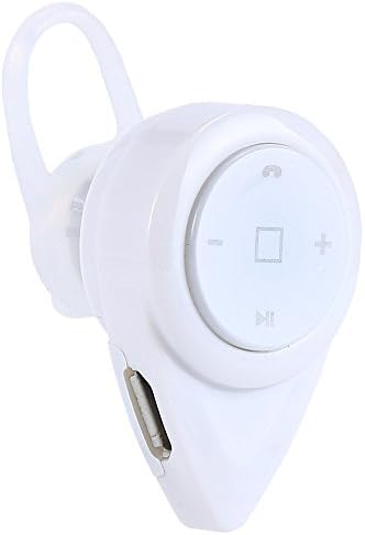 Nicequip TM A9 Mini Wireless Bluetooth Earpiece Stereo Music headphone Bluetooth 4.0 Earbud Speaker Headset Hand-free Earphone Sport Bluetooth headset with Mic for iPhone ipad Samsung etc(White)