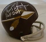 Chris Hanburger Autographed Washington Redskins Throwback Mini Helmet