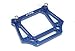 ST Racing 6mm Hard Front Shock Tower (Blue) Stmp/Rus/Bann