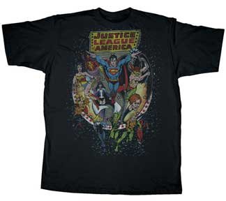  Justice League Space Group T-shirt