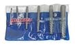 Westward 2RUP9 Screw Extractor Set, Carbon Steel, 6 Pcs