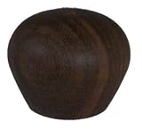 Walnut Knob Walking Staff Accessory
