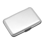 Waterproof Business Id Credit Card Wallet Holder Aluminum Metal Case Box (Random Color)