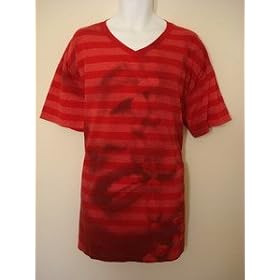 FIVE FOUR Mens Face It T Shirt in Rose