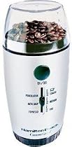 Hamilton Beach 80355 Custom Grind Coffee Grinder, Platinum