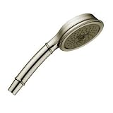 31PusgrCT3L. SL160  Hansgrohe HG04072820 Croma E 100 3 Jet Hand Shower, Brushed Nickel