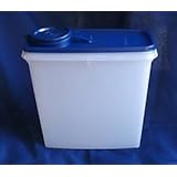 Tupperware Super Cereal Storer 20 Cup Brilliant Blue Seal