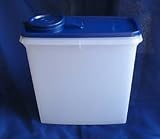 Tupperware Super Cereal Storer 20 Cup Brilliant Blue Seal