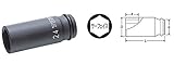 TOP トップ工業 PT-436SL 超ロングインパクトソケット薄肉タイプ 差込角 12.7mm