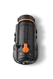 Energizer Night Strike Compact Hand Held or Hands-Free LED Light, Black/Orange