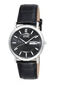 Citizen Men's Eco-Drive Black Leather Watch #BM8240-03E