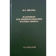 Masterkey zur hom�opathischen Materia medica
