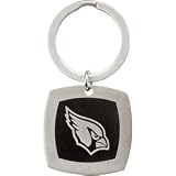 Stainless Steel 35.00MM X 35.00MM Arizona Cardinals Logo Keychain
