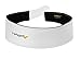 Halo Headband Sweatband Velcro White