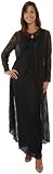 The Evening Store Great hand Beaded Coat & Gown made for Conchata Ferrell Black