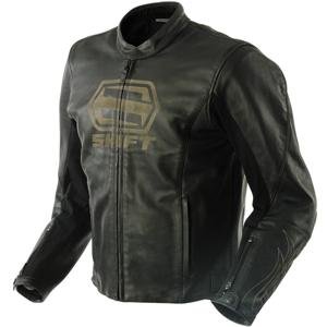 Shift Racing Vendetta Leather Jacket-2008 - Large/Black Etched