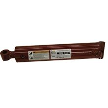 Prince Royal Double-Acting Welded Hydraulic Cylinder, Crosstube Mounting, Red, Cast Iron, NPTF