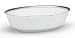 Noritake Piedmont Platinum Oval Vegetable Bowl