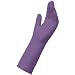 MAPA TRIlites 984 CP Tri-Polymer Controlled Environment Glove, 0.006" Thickness, 11-1/2" Length, Size 9, Purple (Box of 100)