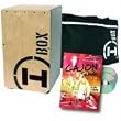 H Box Snare Cajon Set black: Das Komplett-Set zum Sonderpreis: Alles was man zum Cajon spielen braucht!