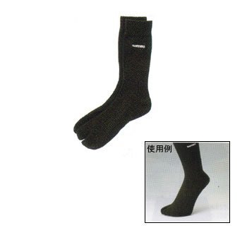 シマノ(SHIMANO) SC-011F ウィックテックスソックス(先割) ブラック フリー 96179
