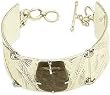Silver link Braclet for Womens with Gemstones (brclt137)