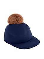 H. Preppy Gorra Pompón (Azul Marino)