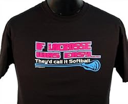 Image Sport If Lacrosse Was Easy Girl- Short Sleeve T-shirt