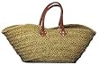 Moroccan Straw Summer Beach / Shopper / Tote Bag 27"x12"x14"