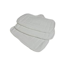 Home-tek Light ‘n’ Easy Replacement Steam Mop Pads for models HT824, HT855, HT829 and HT859.