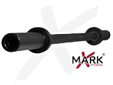 XMark Fitness 7- Feet Black Zinc Olympic Bar (32mm)