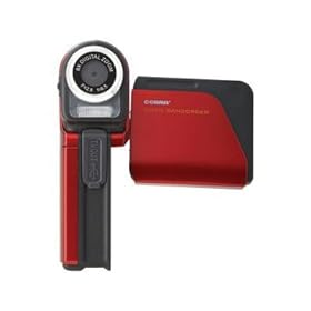COBRA DIGITAL DVC2500RD 5.0 Megapixel 2-in-1 Digital Video Camera (Red)