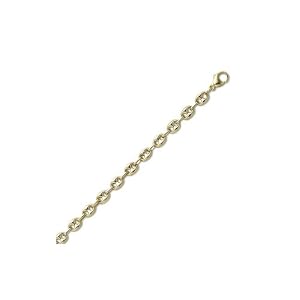 Ysora - Collier Maille Grain de Café - Or Jaune - 375/1000