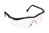 3M QX Protective Eyewear 1000, 12100-10000-20 Clear Lens, Black Temple (Pack of 20) by 3M