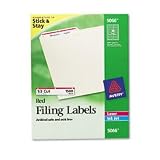 Avery 5766 Laser File Folder Labels (Blue)