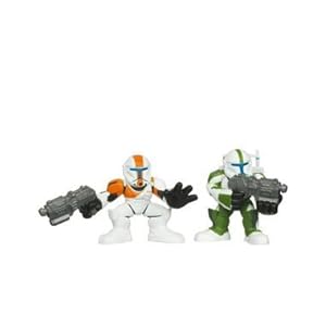 Star Wars 2010 Galactic Heroes 2Pack Republic Commandos